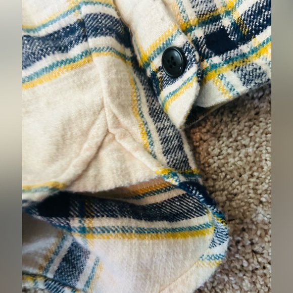 NWOT Madewell Oversized Ex-Boyfriend Shacket in “Caney Plaid” Pattern. - Picture 13 of 16